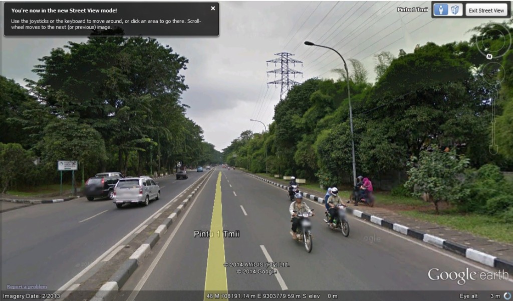 google street view Indonesia